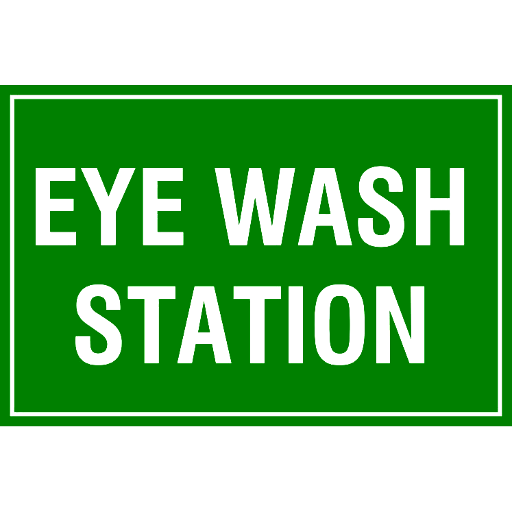 Eye Wash Station Safety Signs Online Sign Here Signs