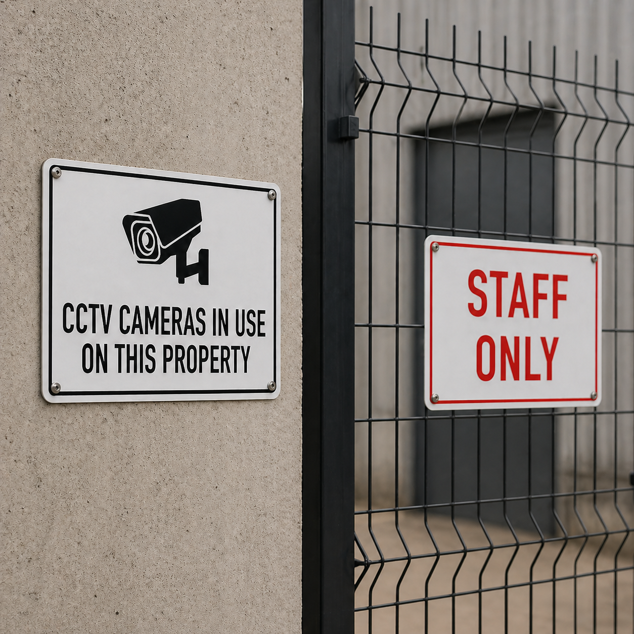 Property & Site Access Signs