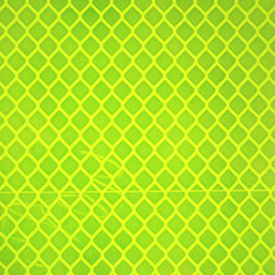 Fluoro Yellow-Green Class 1X Reflective Tape - 50mm Clearance Roll