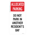 Allocated Parking - Do Not Park In Another Resident's Bay
