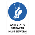 Anti-Static Footwear Must Be Worn