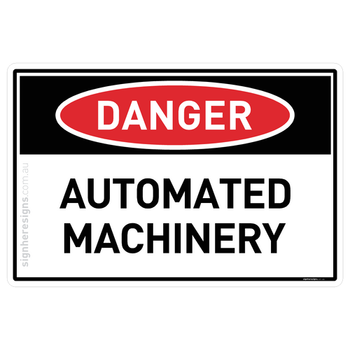 Automated Machinery - Danger