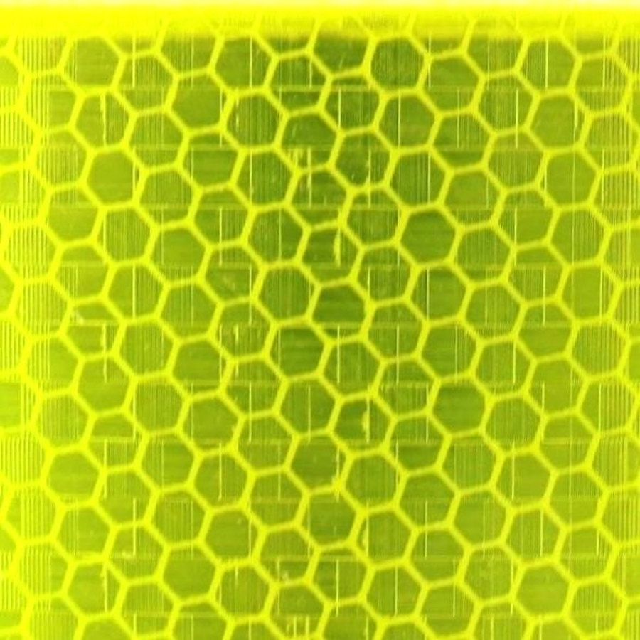 Fluoro Yellow-Green Class 1X Reflective Tape - Edge Sealed