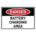 Battery Charging Area - Danger