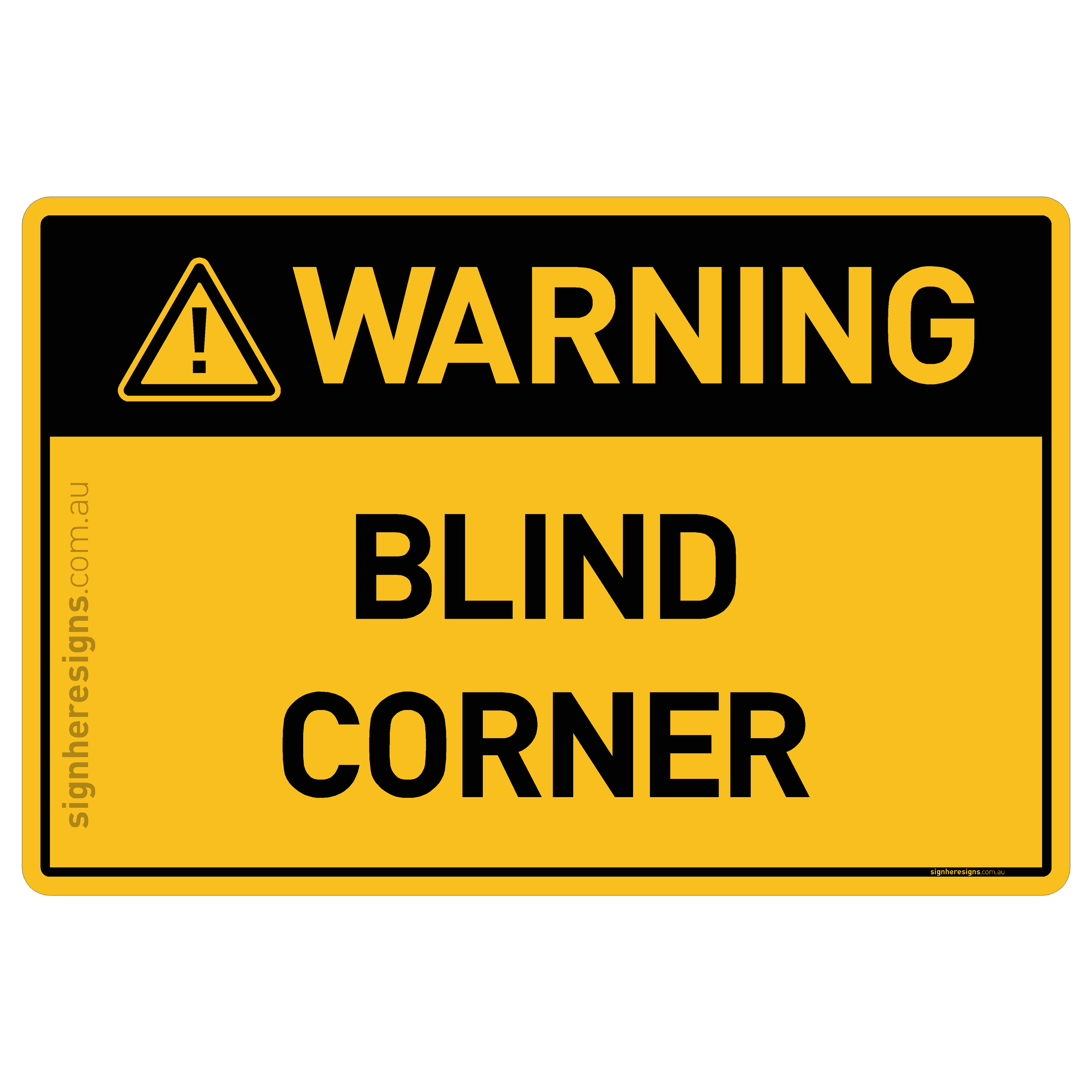 Blind Corner - Warning