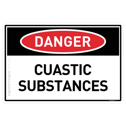 Caustic Substances - Danger