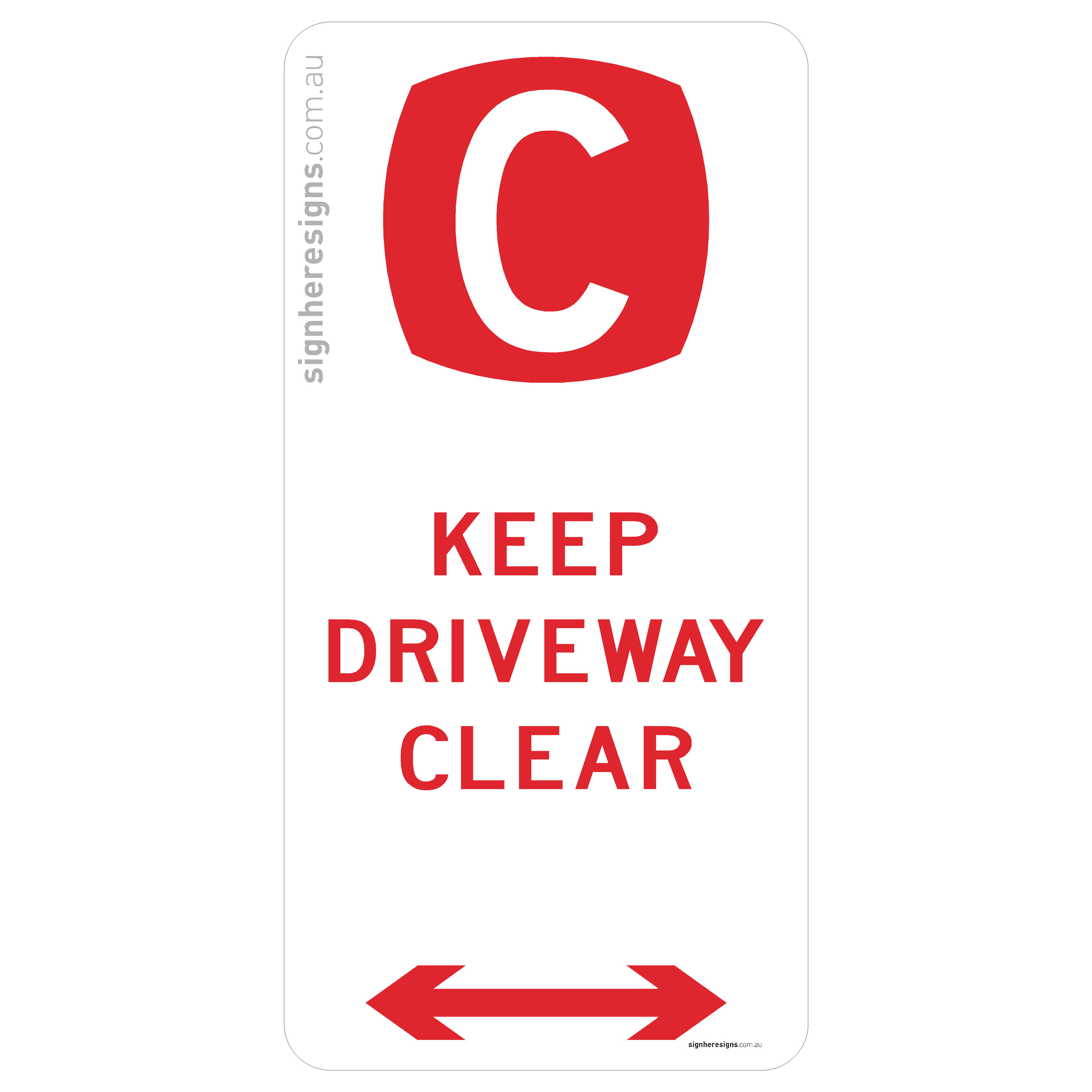 Clearway - Keep Driveway Clear