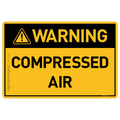 Compressed Air - Warning