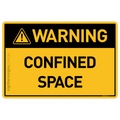 Confined Space - Warning