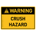 Crush Hazard - Warning