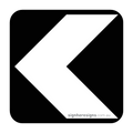 D4-1-2 Unidirectional Hazard Marker - Traffic Sign