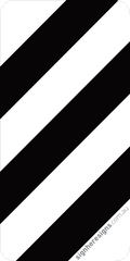 D4-3(R) Width Marker Right - Traffic Sign