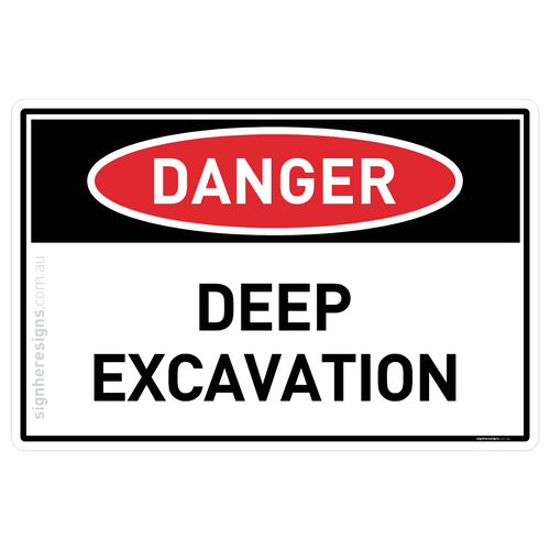 Deep Excavation - Danger