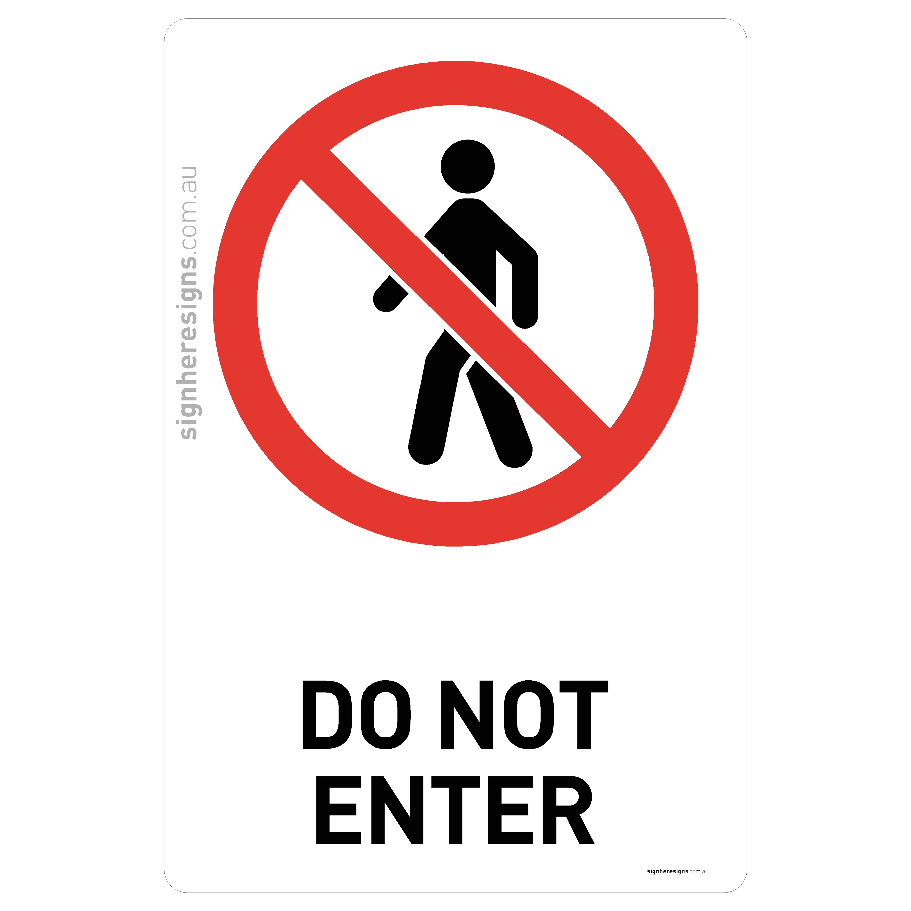 Do Not Enter