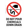 Do Not Pour Chemicals Down Drain