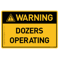 Dozers Operating - Warning
