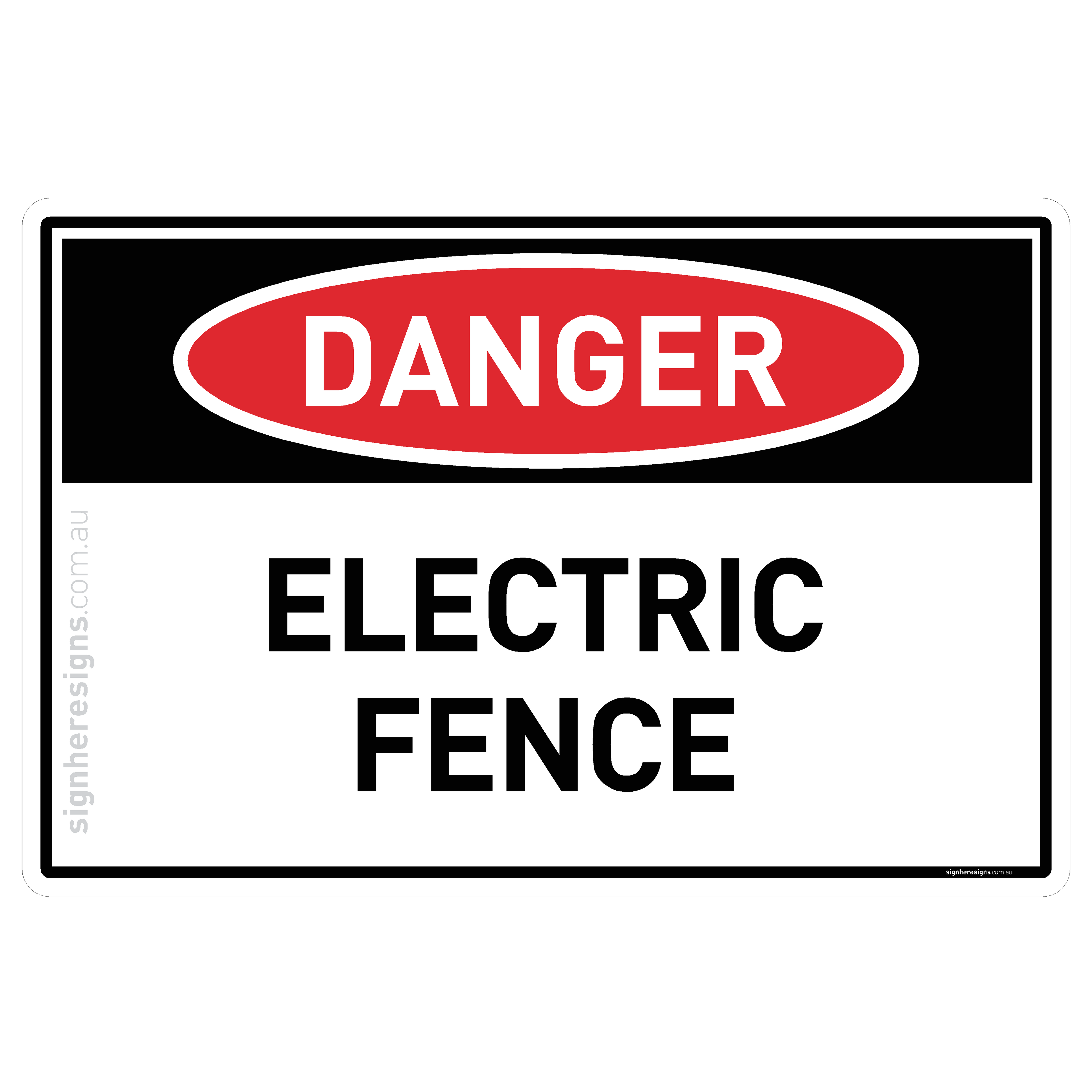 Electric Fence - Danger
