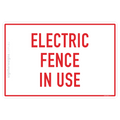 Electric Fence In Use