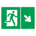 Emergency Exit (Down Right Arrow)