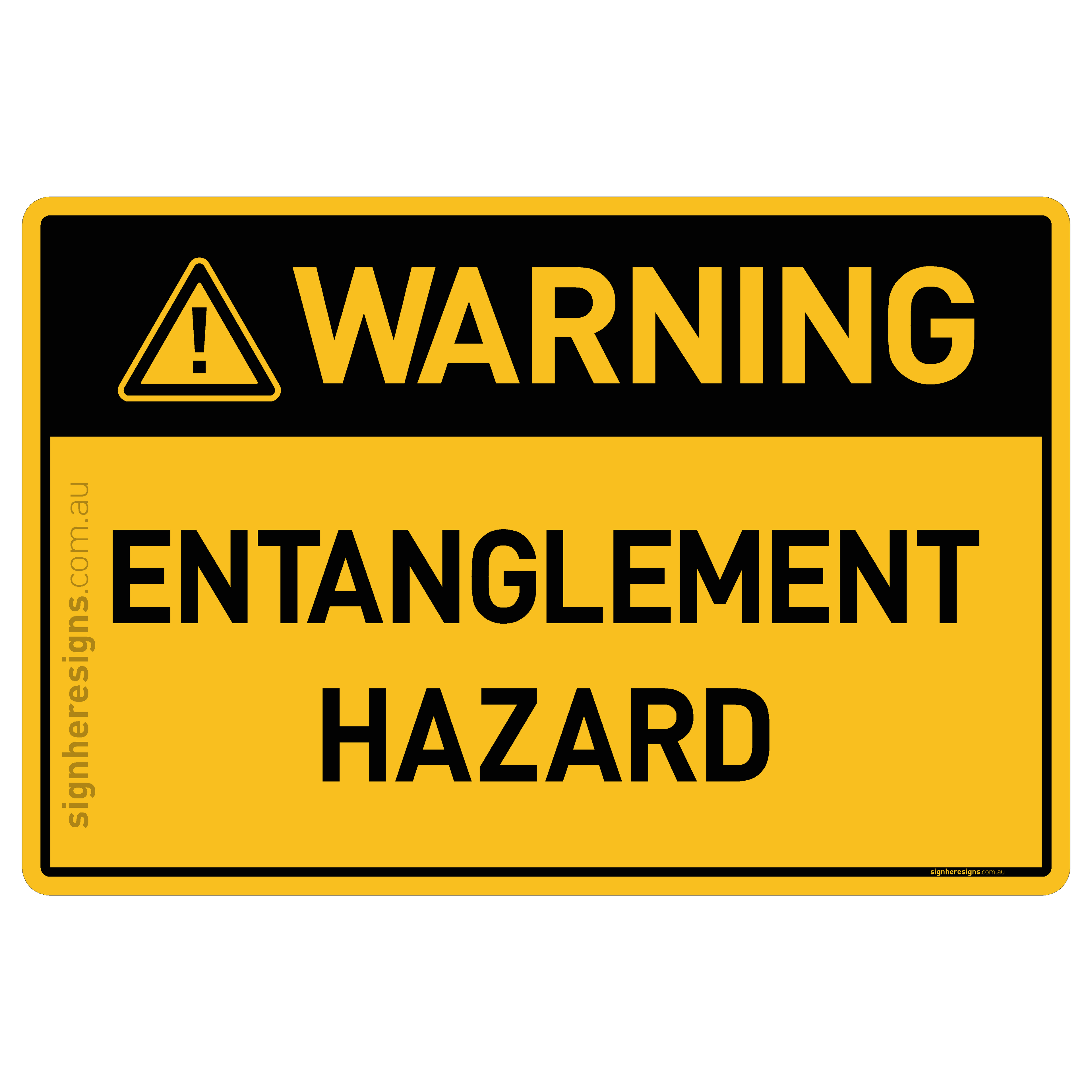 Entanglement Hazard - Warning