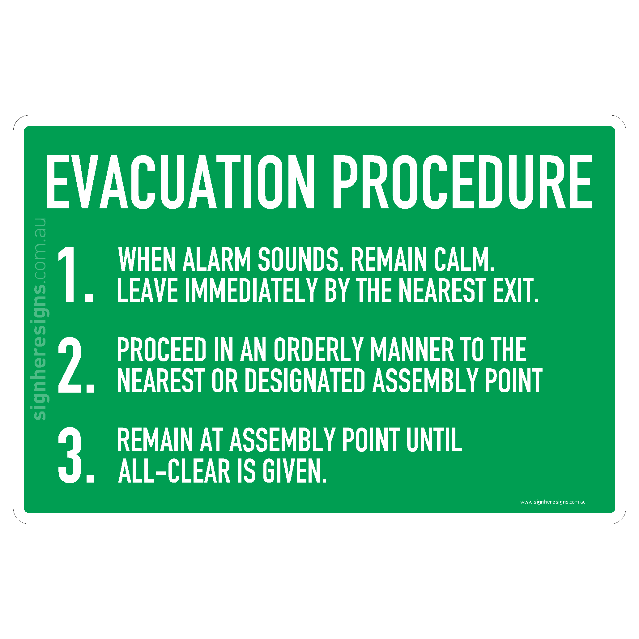 Evacuation Procedure