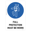 Fall Protection Must Be Worn