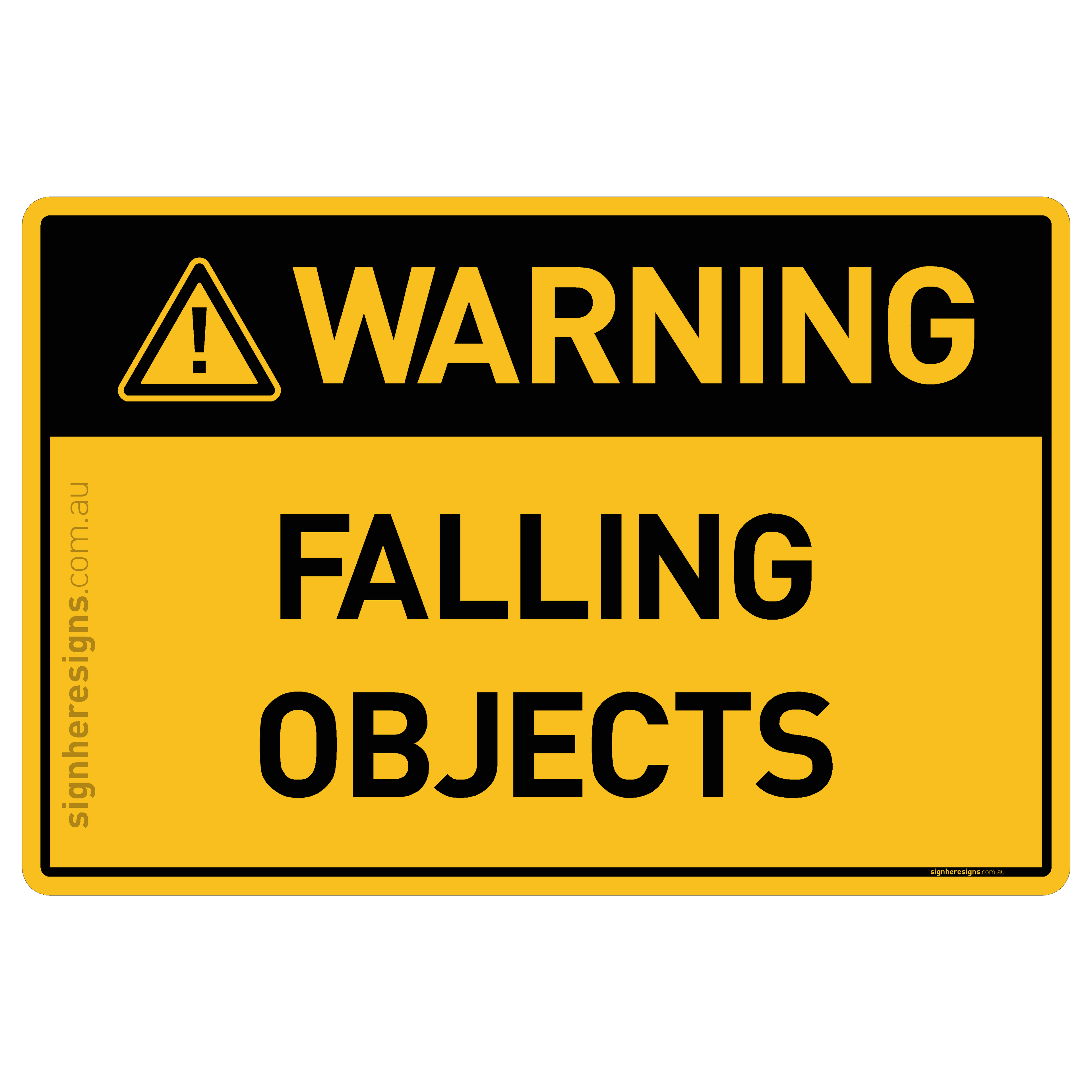 Falling Objects - Warning