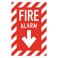Fire Alarm - Chevron (Down Arrow)