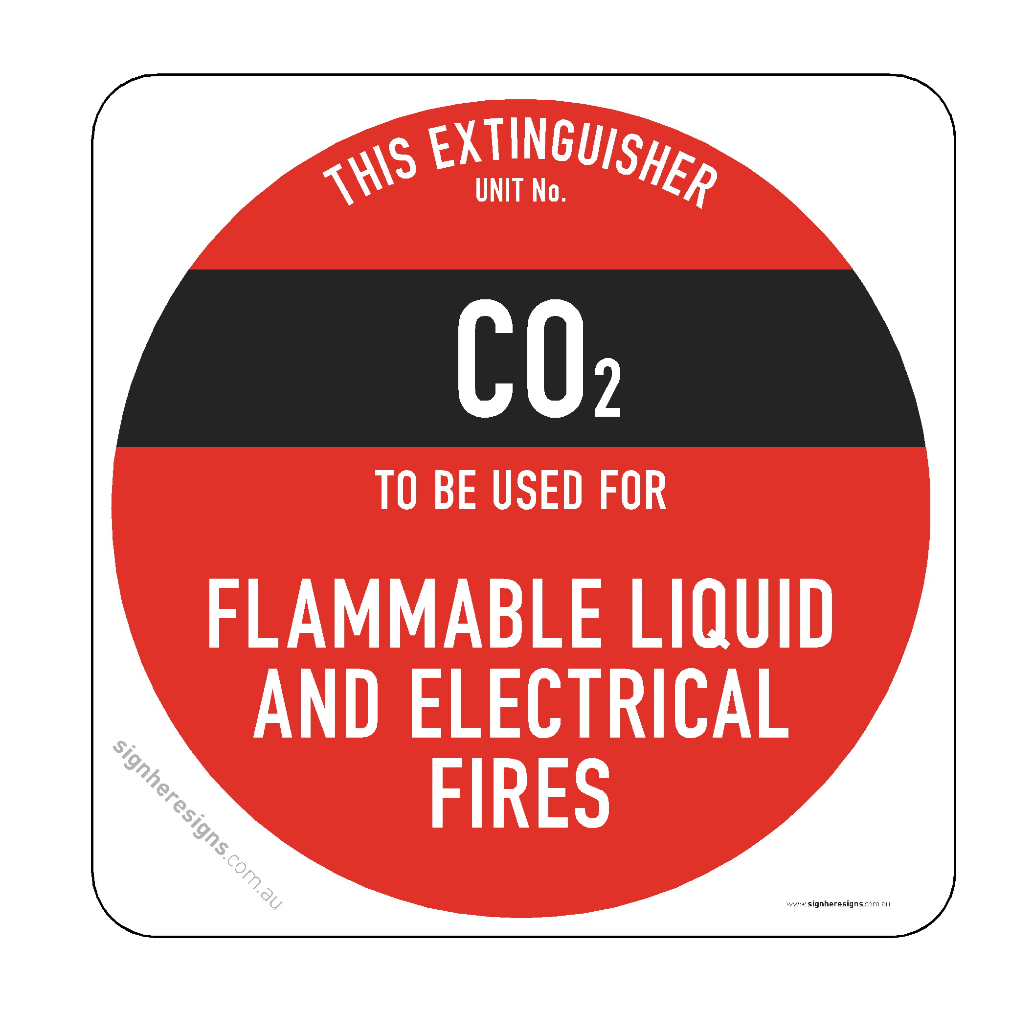 Fire Extinguisher - Carbon Dioxide (CO2)