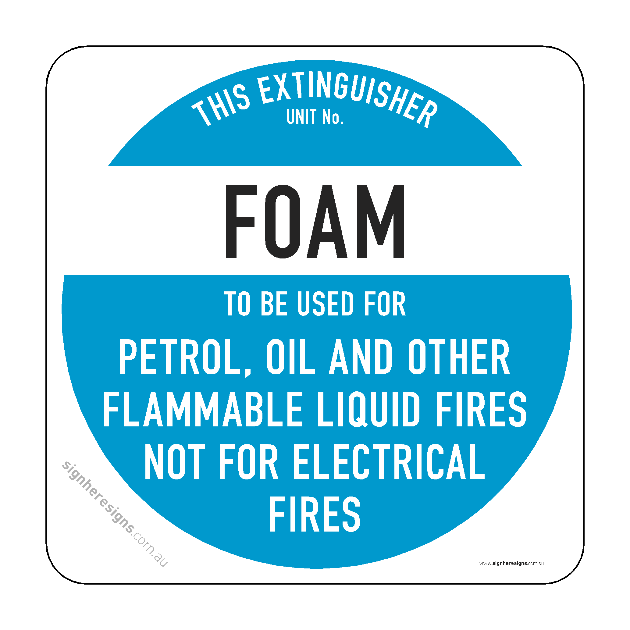 Fire Extinguisher - Foam