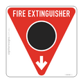 Fire Extinguisher Location Marker - Carbon Dioxide (CO2)
