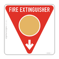 Fire Extinguisher Location Marker - Wet Chemical