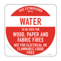 Fire Extinguisher - Water