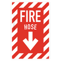Fire Hose - Chevron (Down Arrow)
