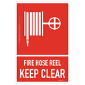 Fire Hose Reel Keep Clear