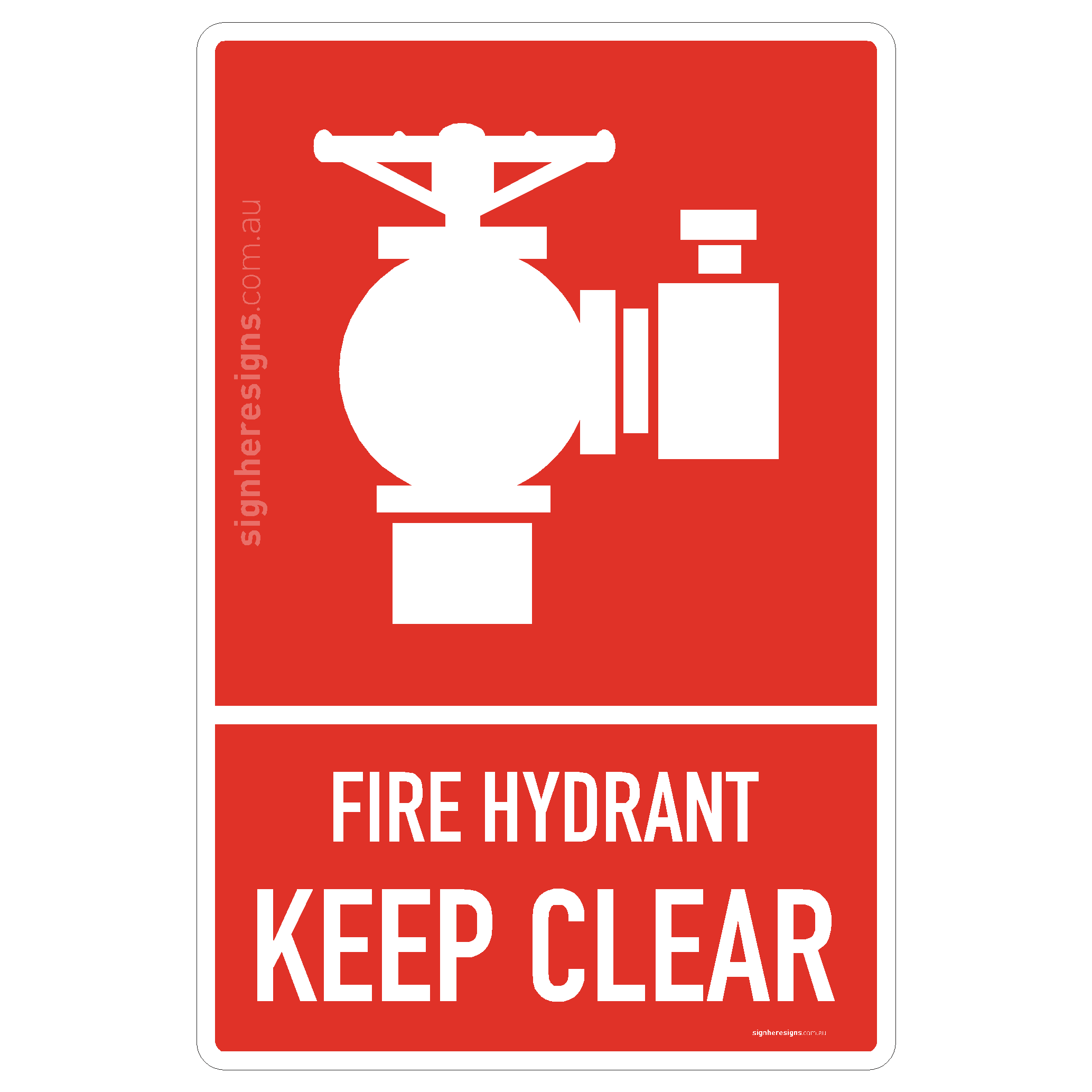 Fire Hydrant Keep Clear