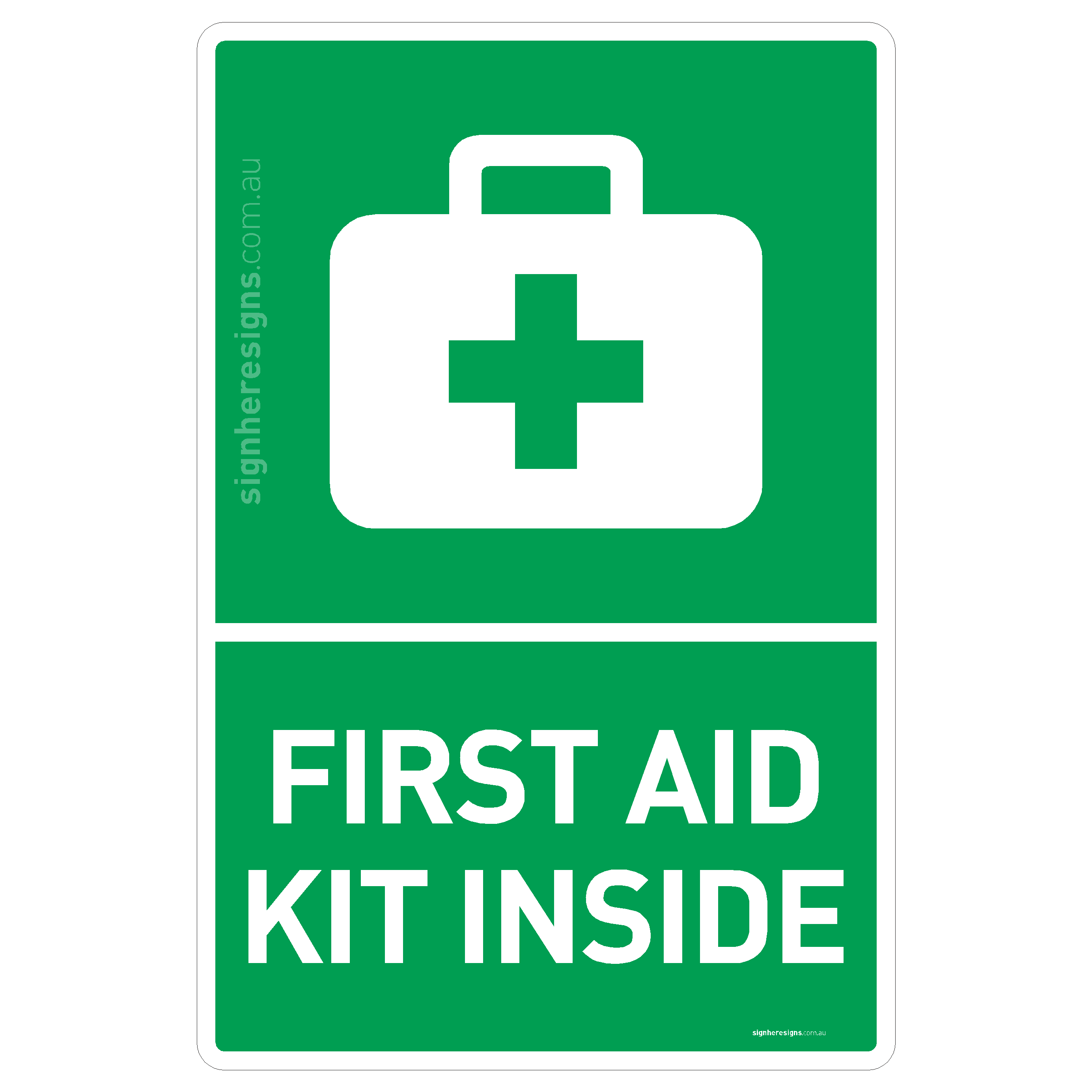 First Aid Kit Inside