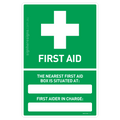 First Aid (Nearest Location & First Aider in Charge)