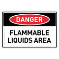 Flammable Liquids Area - Danger