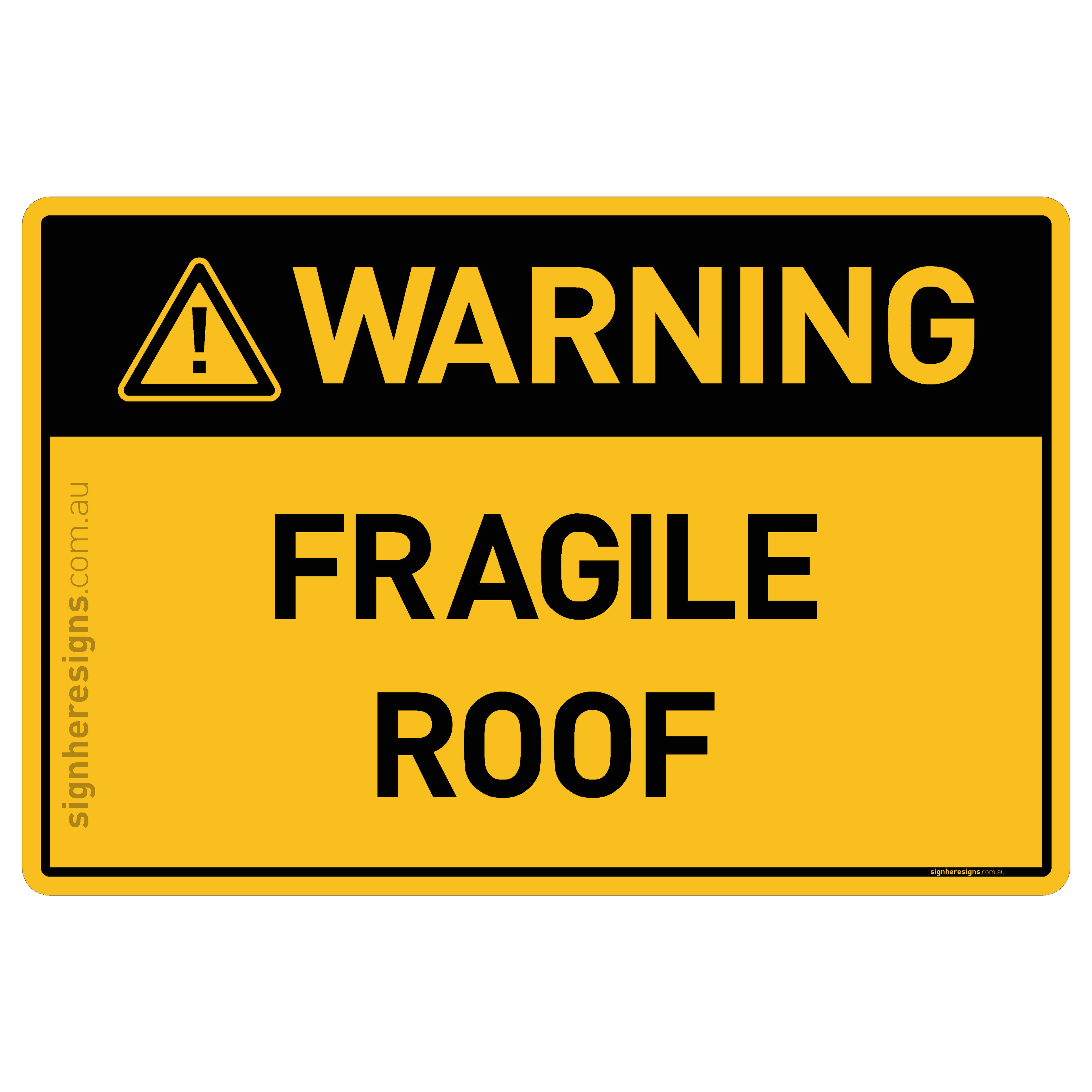 Fragile Roof - Warning