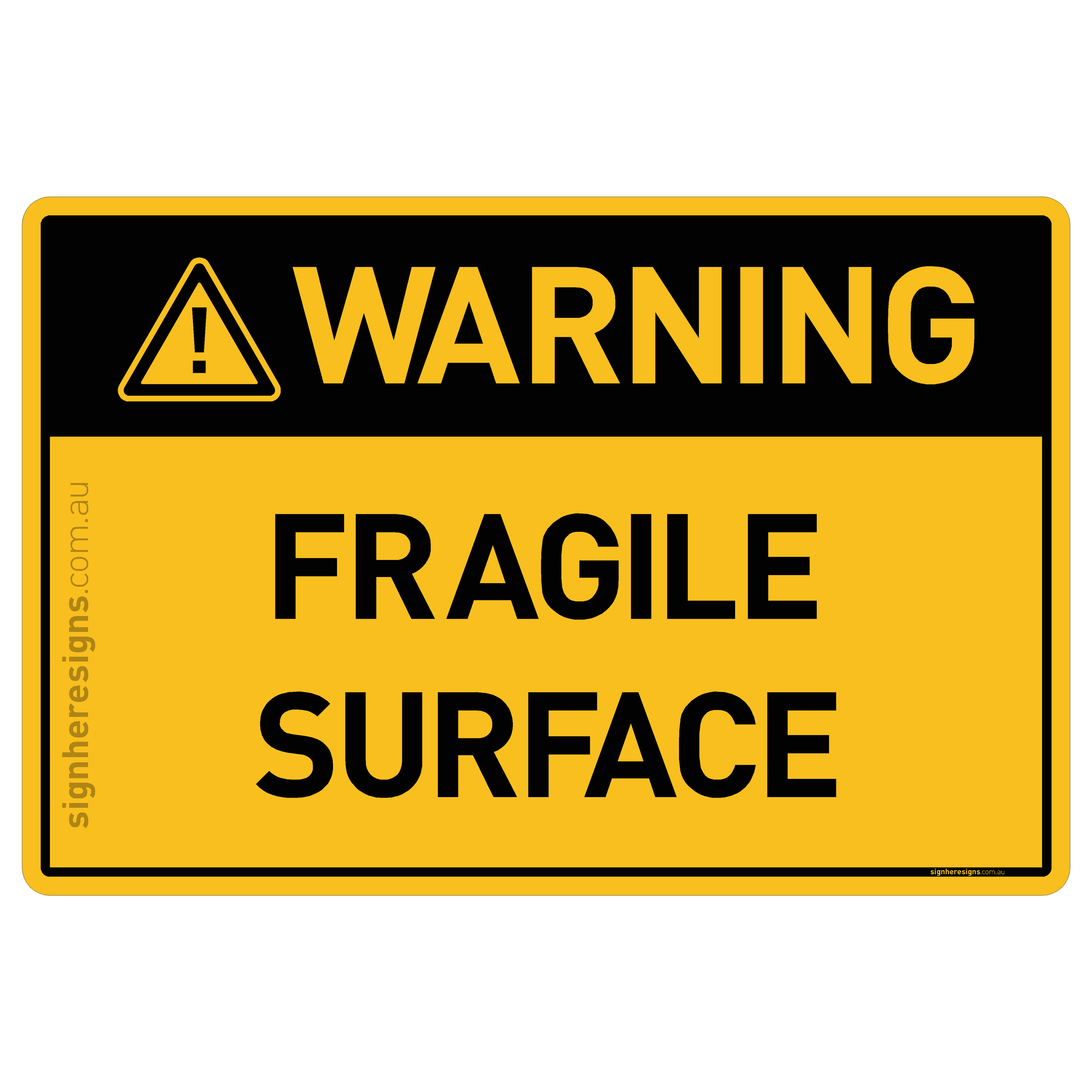 Fragile Surface - Warning