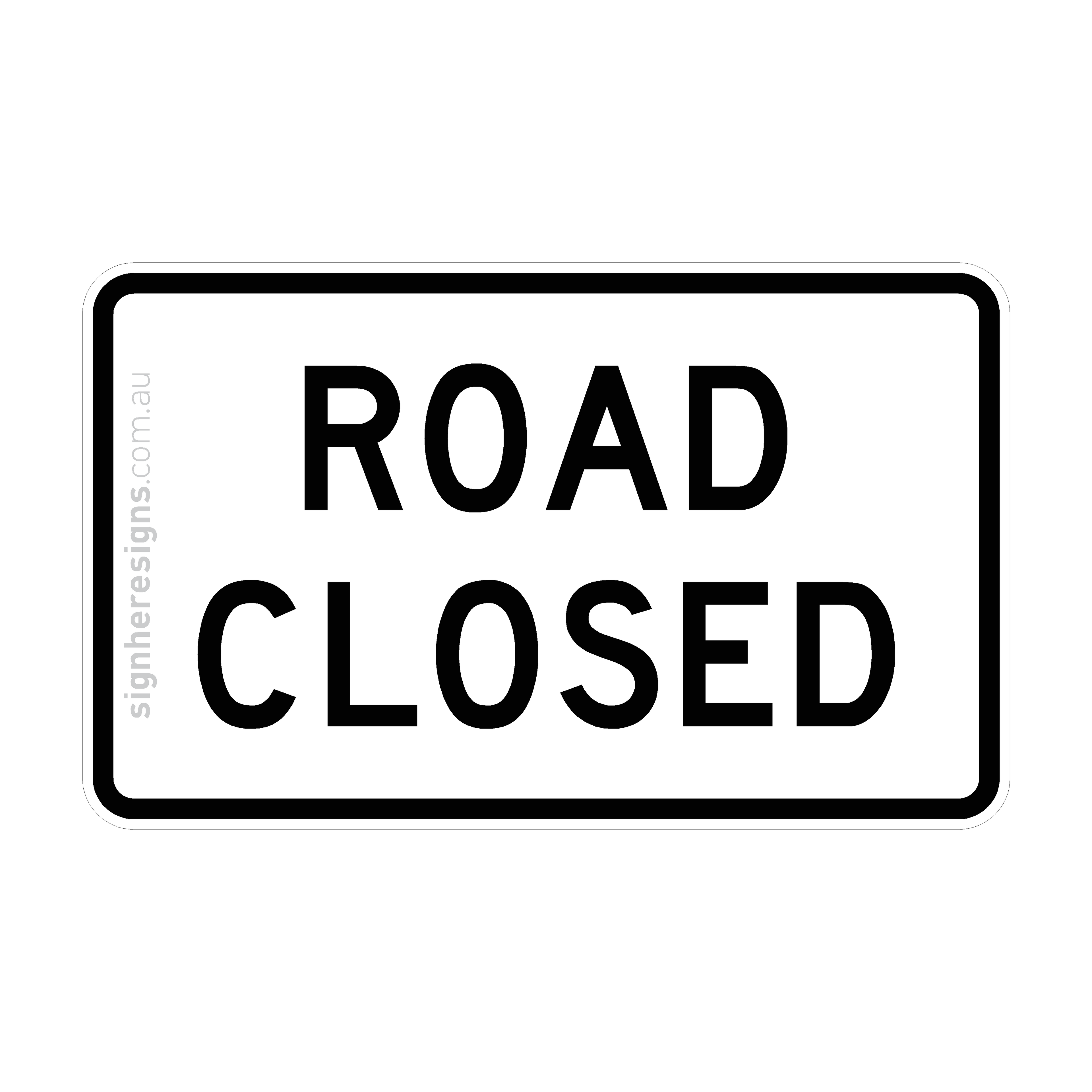 G9-20 Road Closed - Traffic Sign