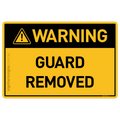 Guard Removed - Warning