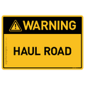 Haul Road - Warning