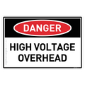 High Voltage Overhead - Danger