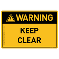 Keep Clear - Warning