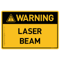 Laser Beam - Warning