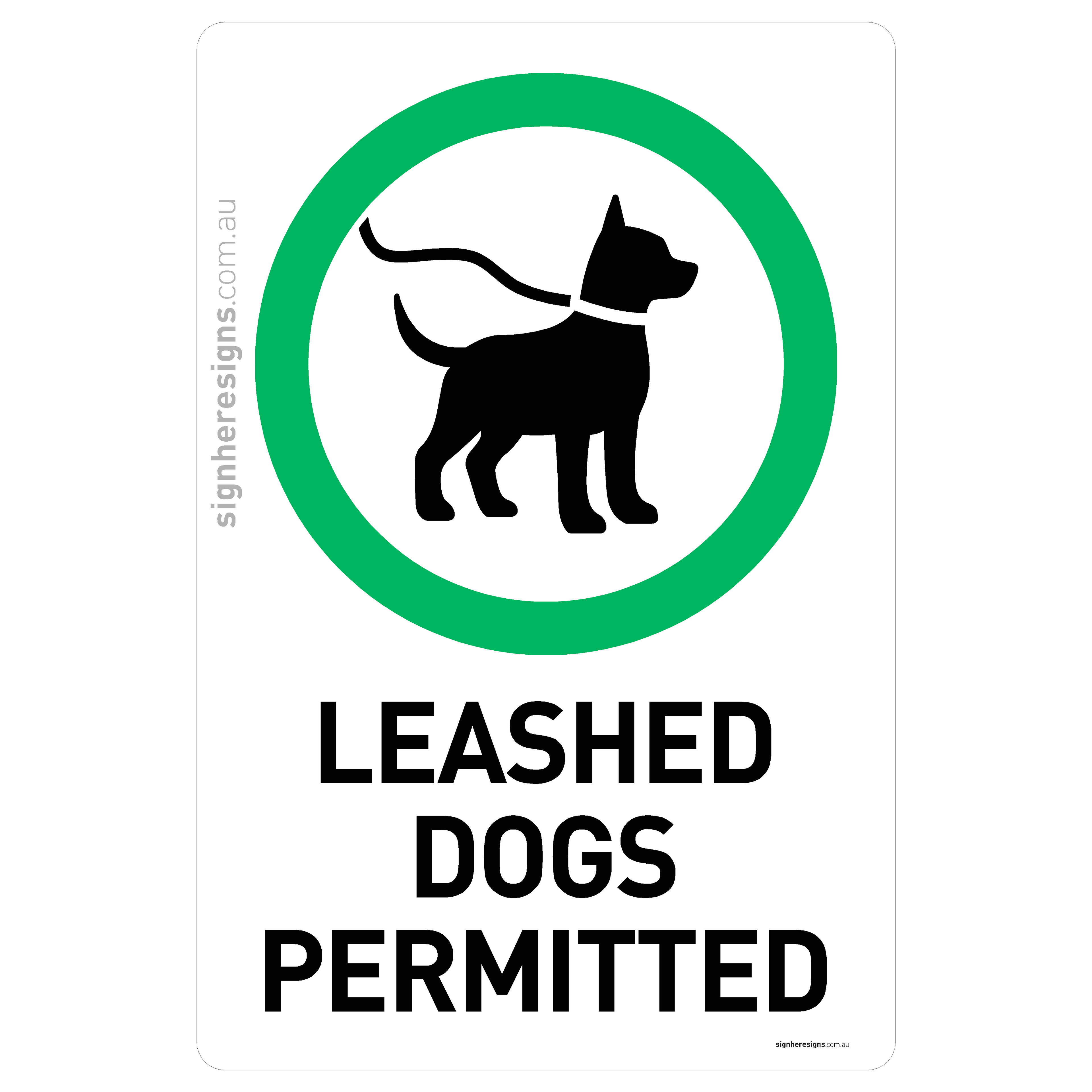 Leashed Dogs Permitted