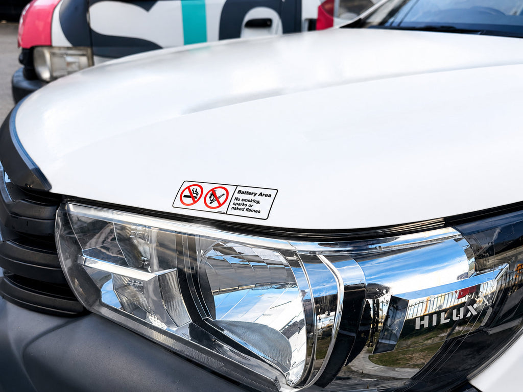 Mine Spec Light Vehicle Safety Decal Kit