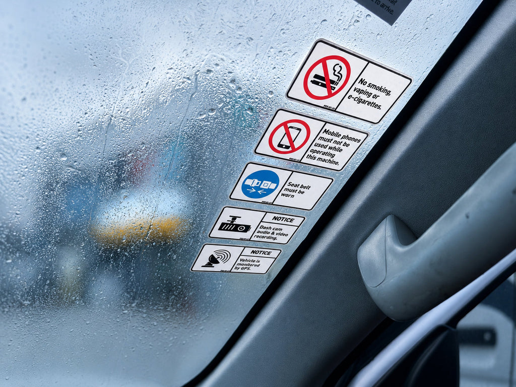 Mine Spec Light Vehicle Safety Decal Kit
